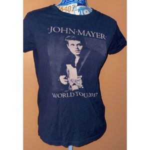 VINTAGE Band Tee John Mayer 2017 Tour Shirt